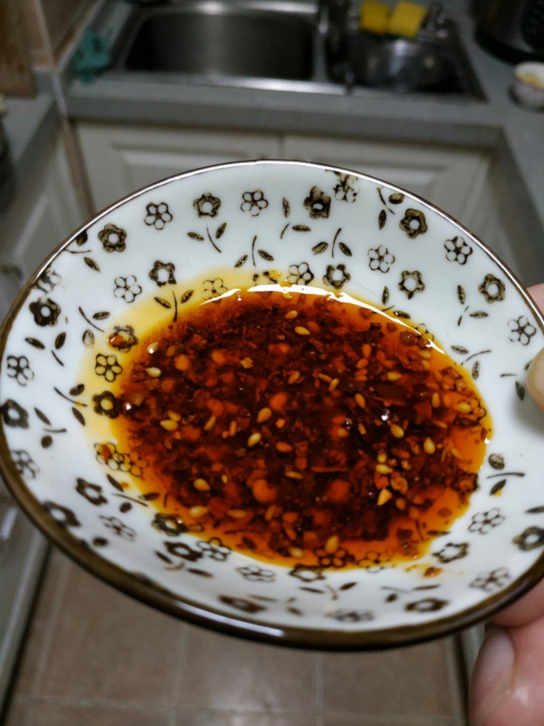 秘制辛香辣椒油（香辣牛肉馅月饼用）