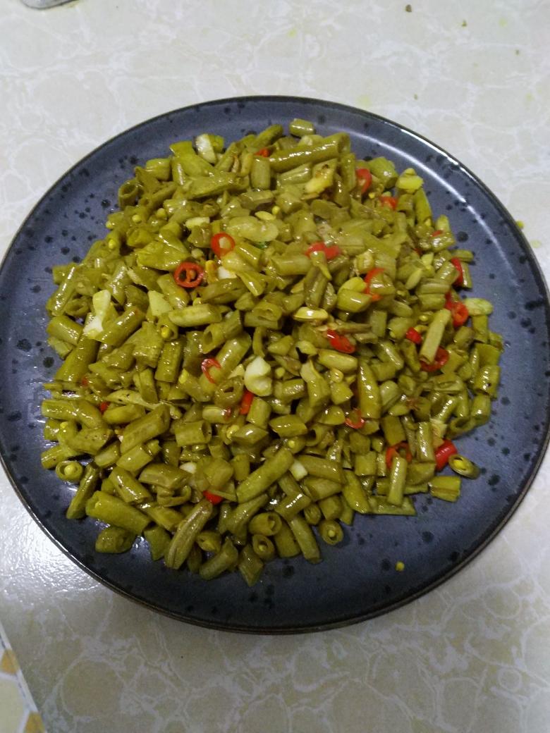 辣炒酸豆角(伴粥小菜)