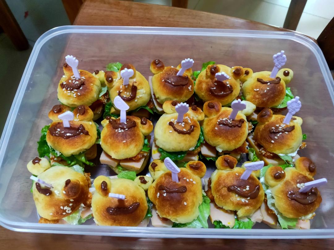 迷你猫咪小汉堡