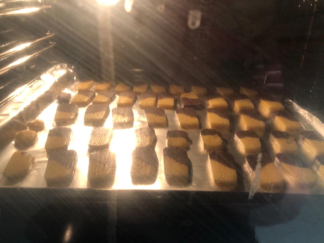 双色曲奇饼干(原味+可可)