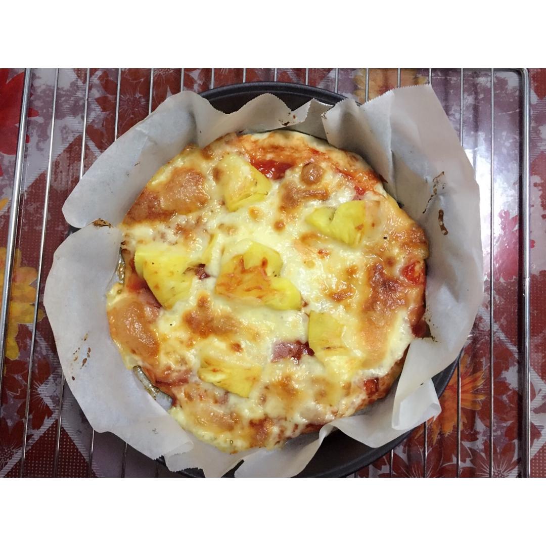 不用酵母的披萨底 No Yeast Pizza Dough