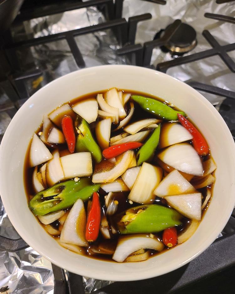 🇰🇷韩式腌洋葱｜Yangpa Jangajji｜Korean pickled onions『양파장아찌』