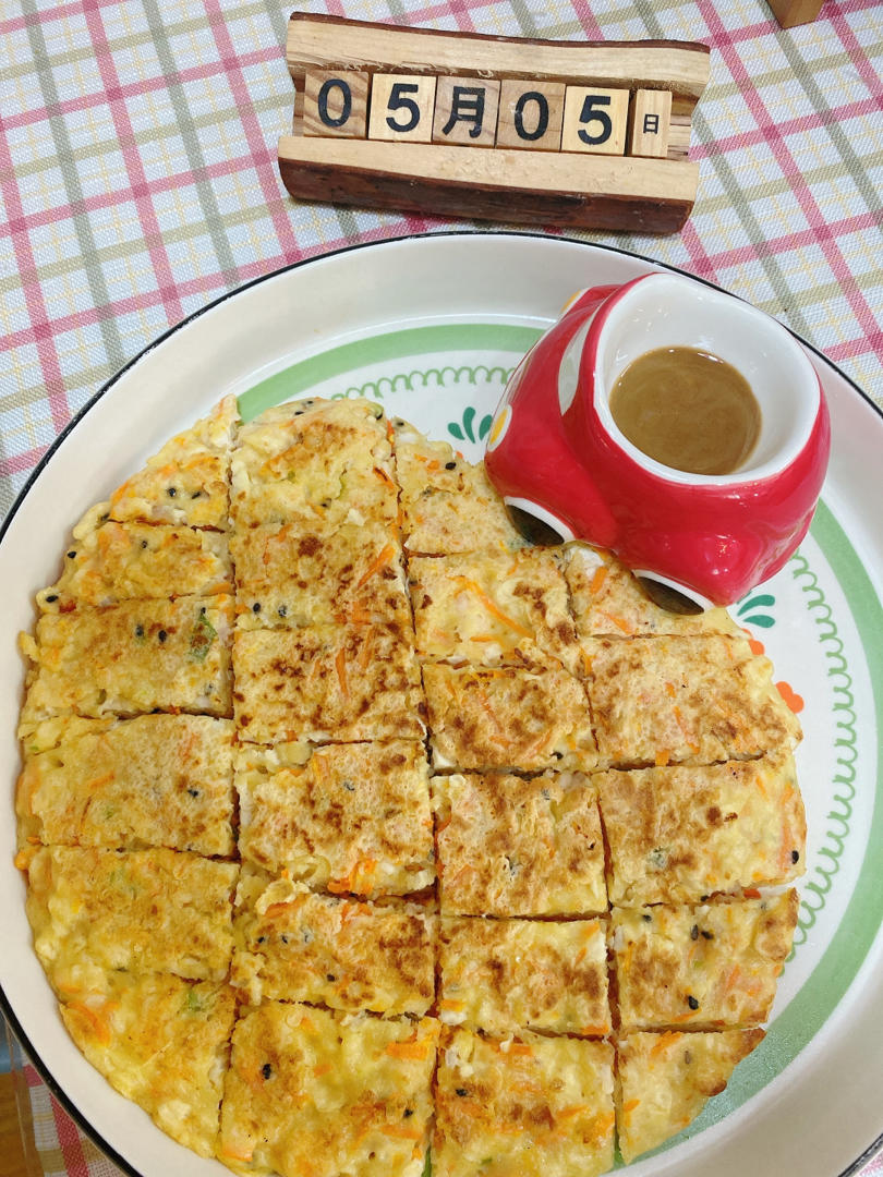两岁豆子早餐打卡
