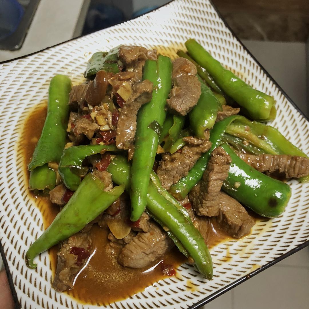 青椒牛柳