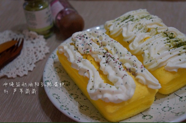 轻乳酪芝士蛋糕6寸#皮黑森林#