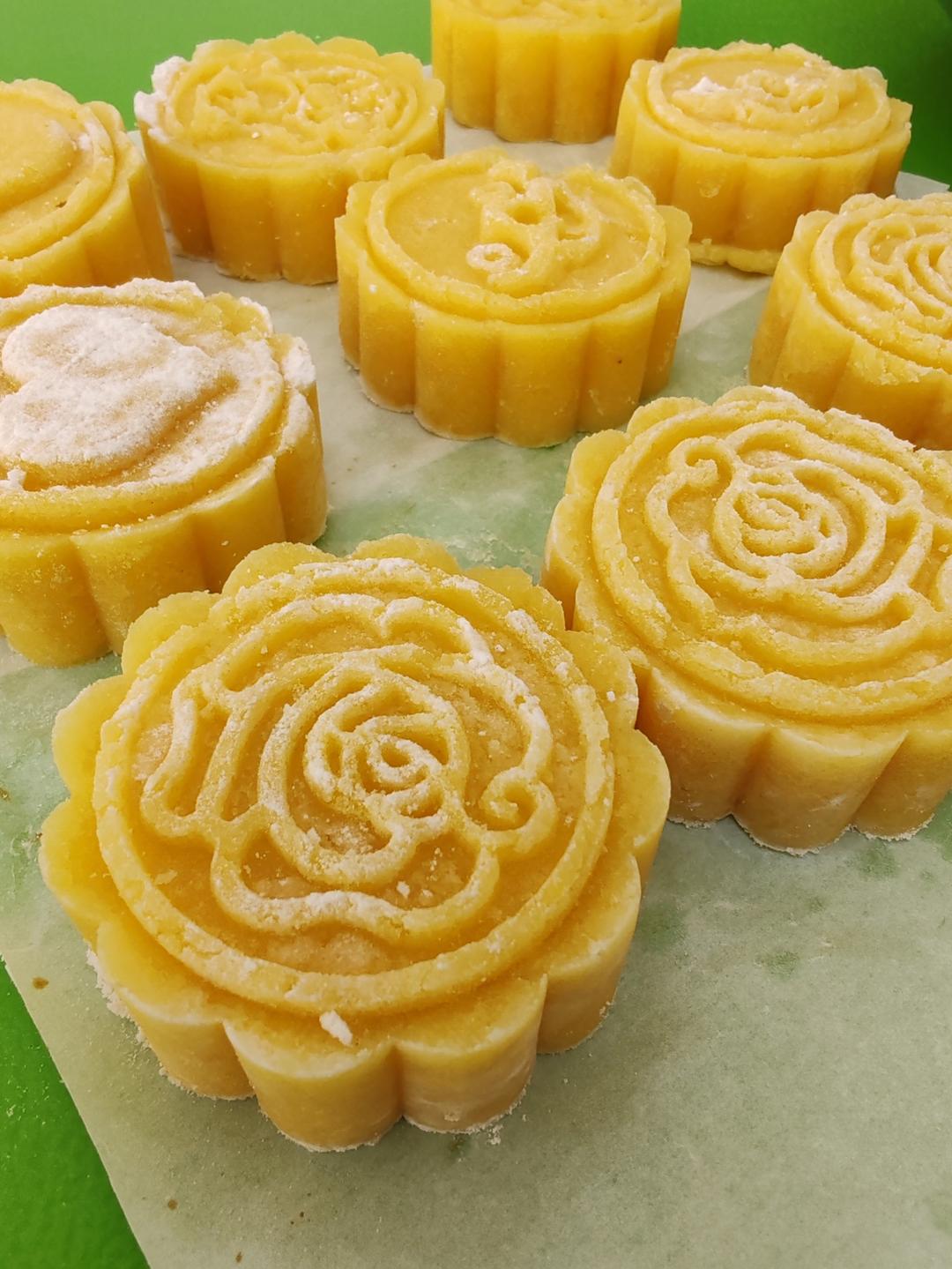 懒汉免炒绿豆沙(绿豆糕)