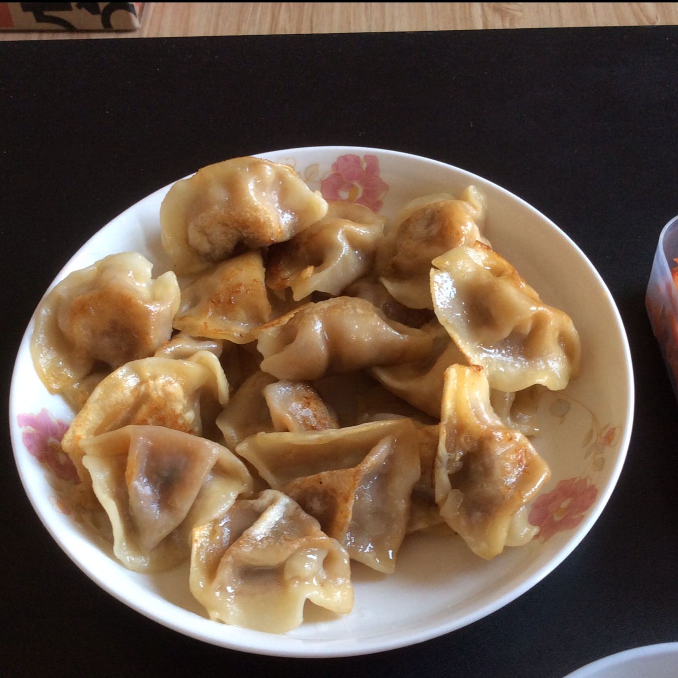 电饭煲煎饺