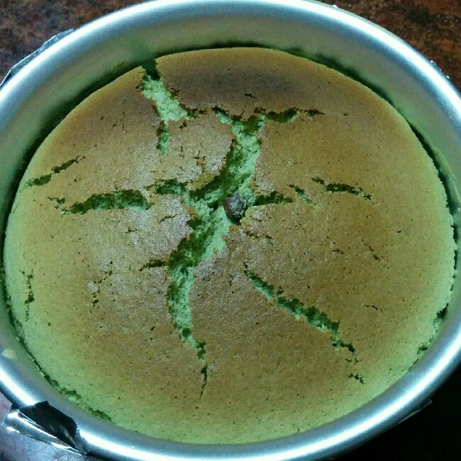 抹茶红豆酸奶蛋糕