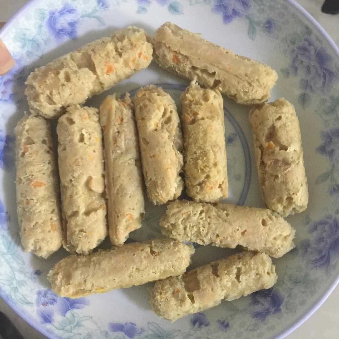 宝宝辅食~鸡肉肠