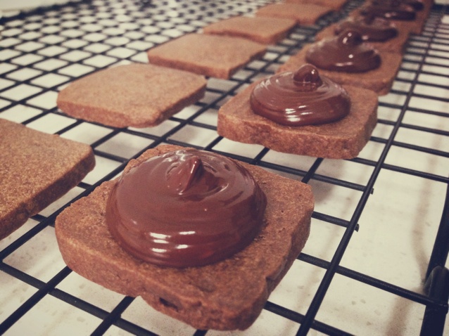 巧克力夹心饼干