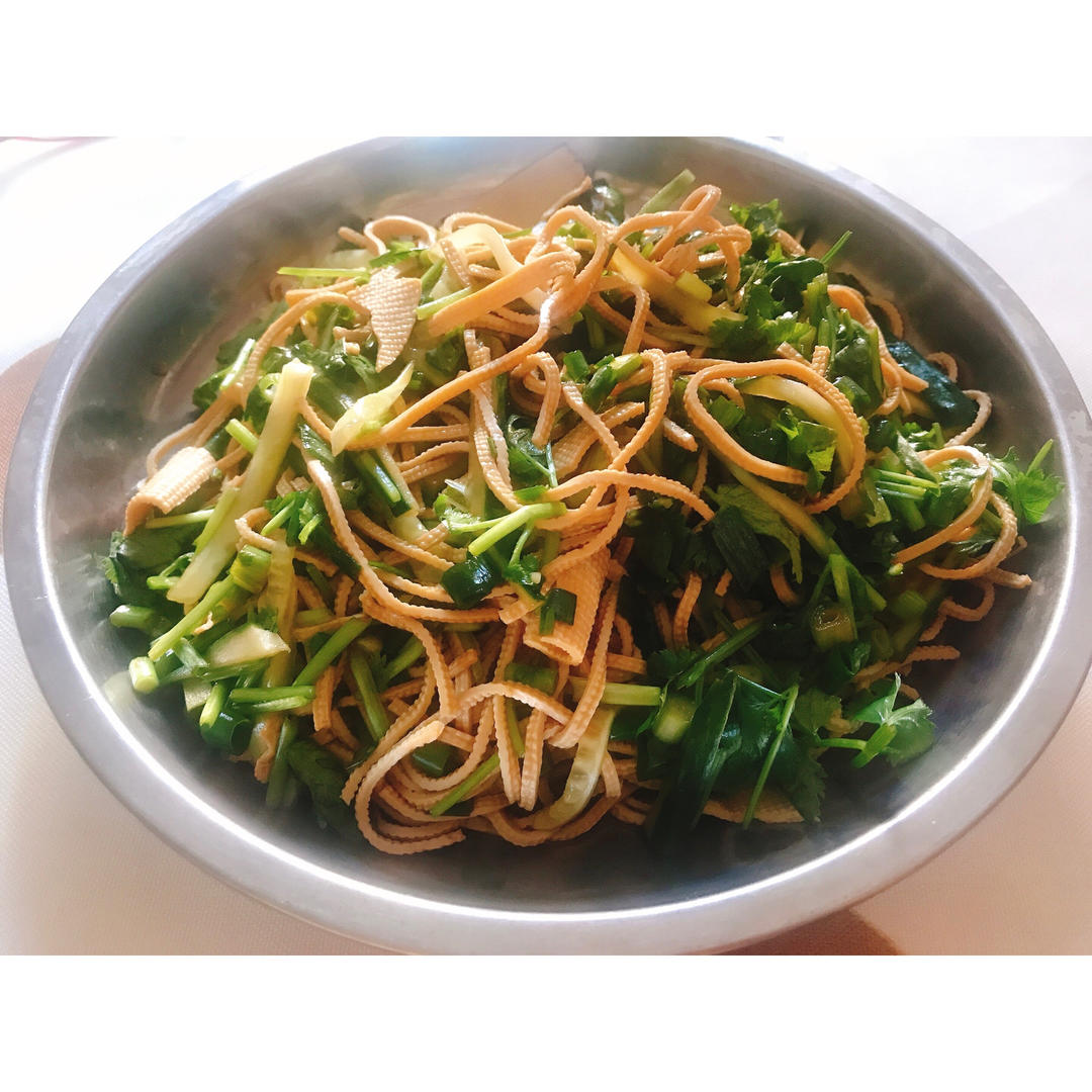 凉拌豆腐丝