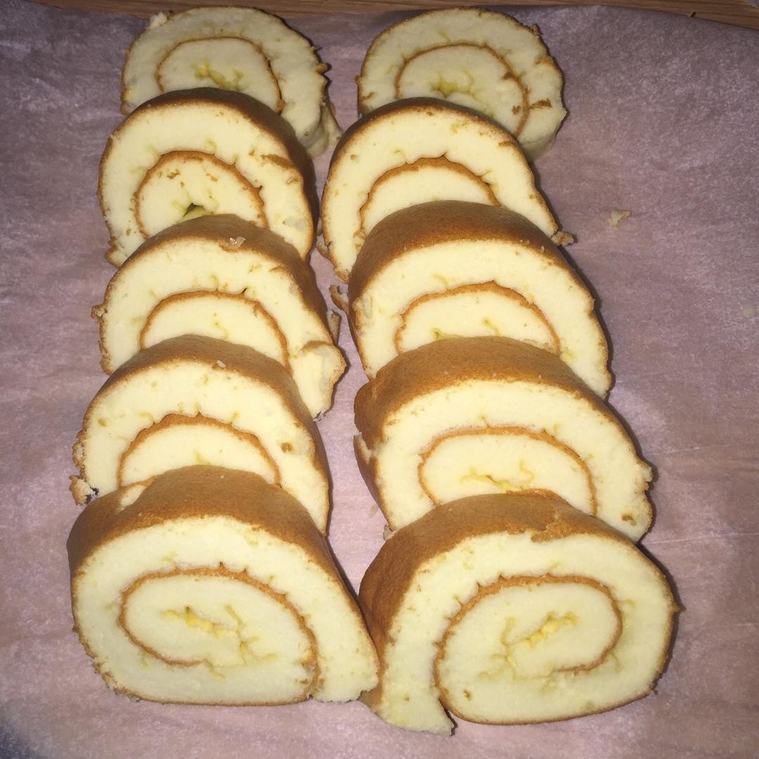 原味蛋糕卷(后蛋法)