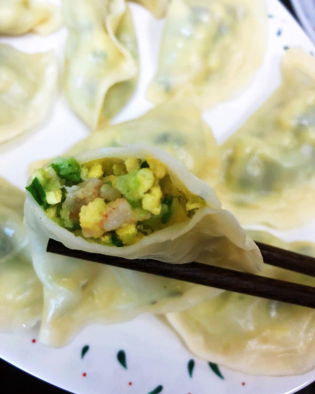 潇星星做的西葫芦蒸饺