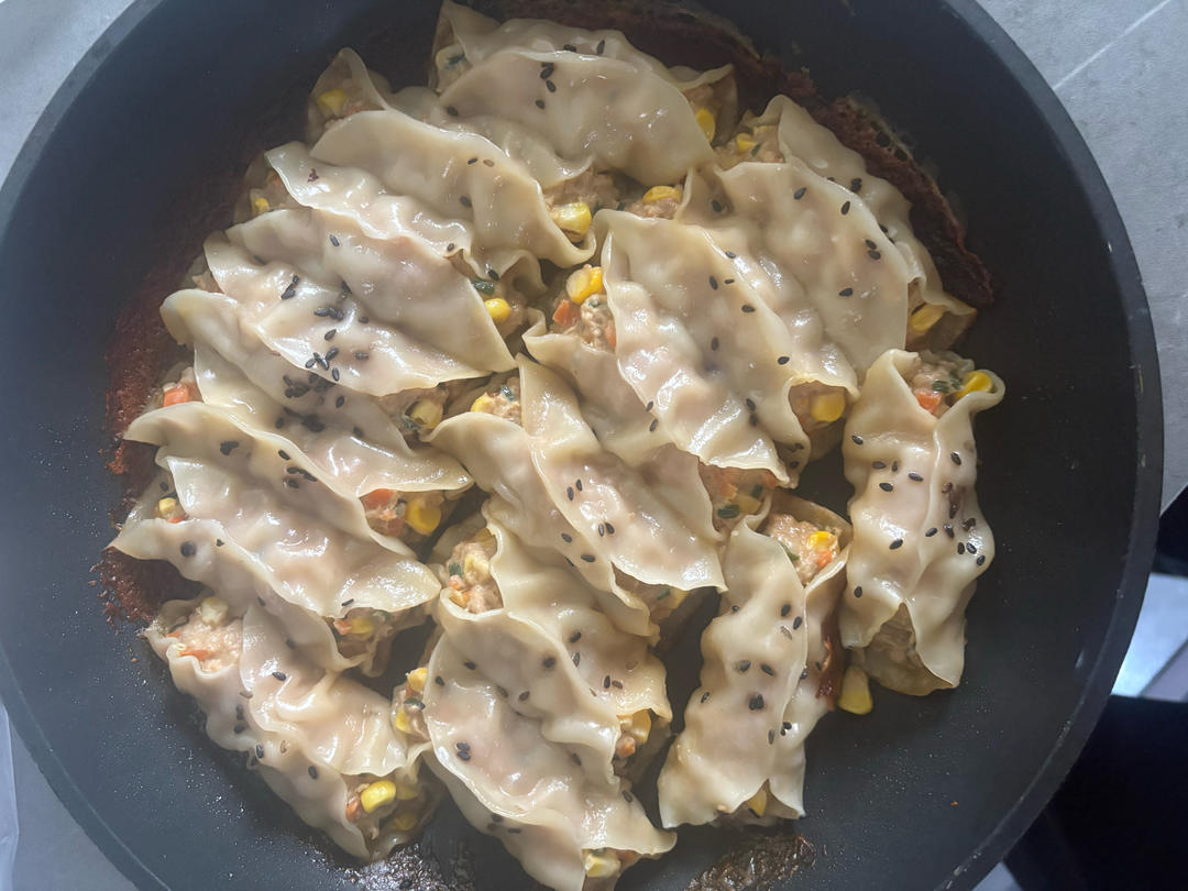 锅贴（饺子皮版本）