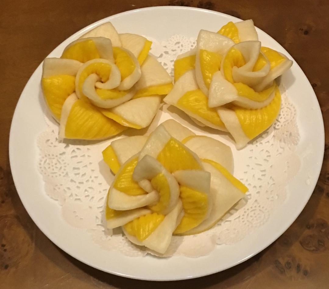 南瓜小花馒头