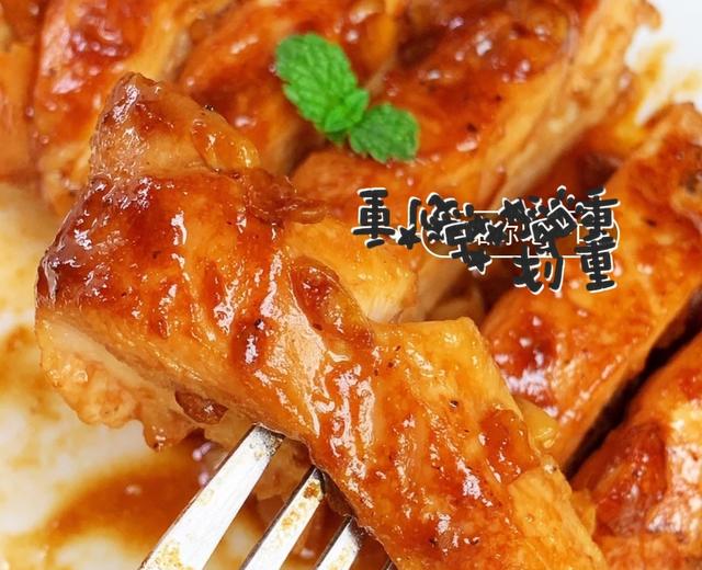 香煎鸡胸肉（减肥必备）的做法