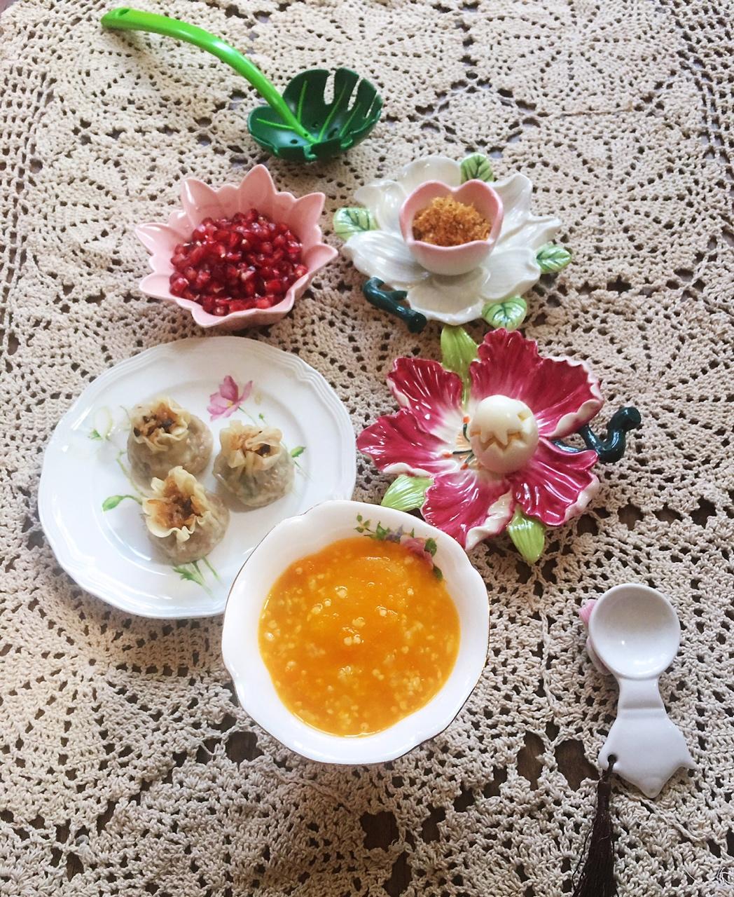 诱人的鸭蛋黄烧卖（馄饨皮，饺子皮版）