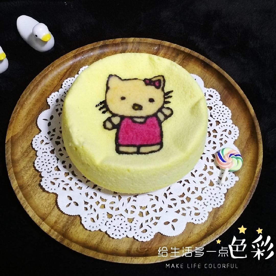 爆可爱的彩绘戚风蛋糕 让你每一次的戚风蛋糕都让人惊叹连连！！超详细教程！！