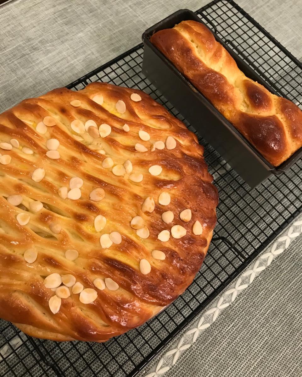 网纹果酱夹心面包