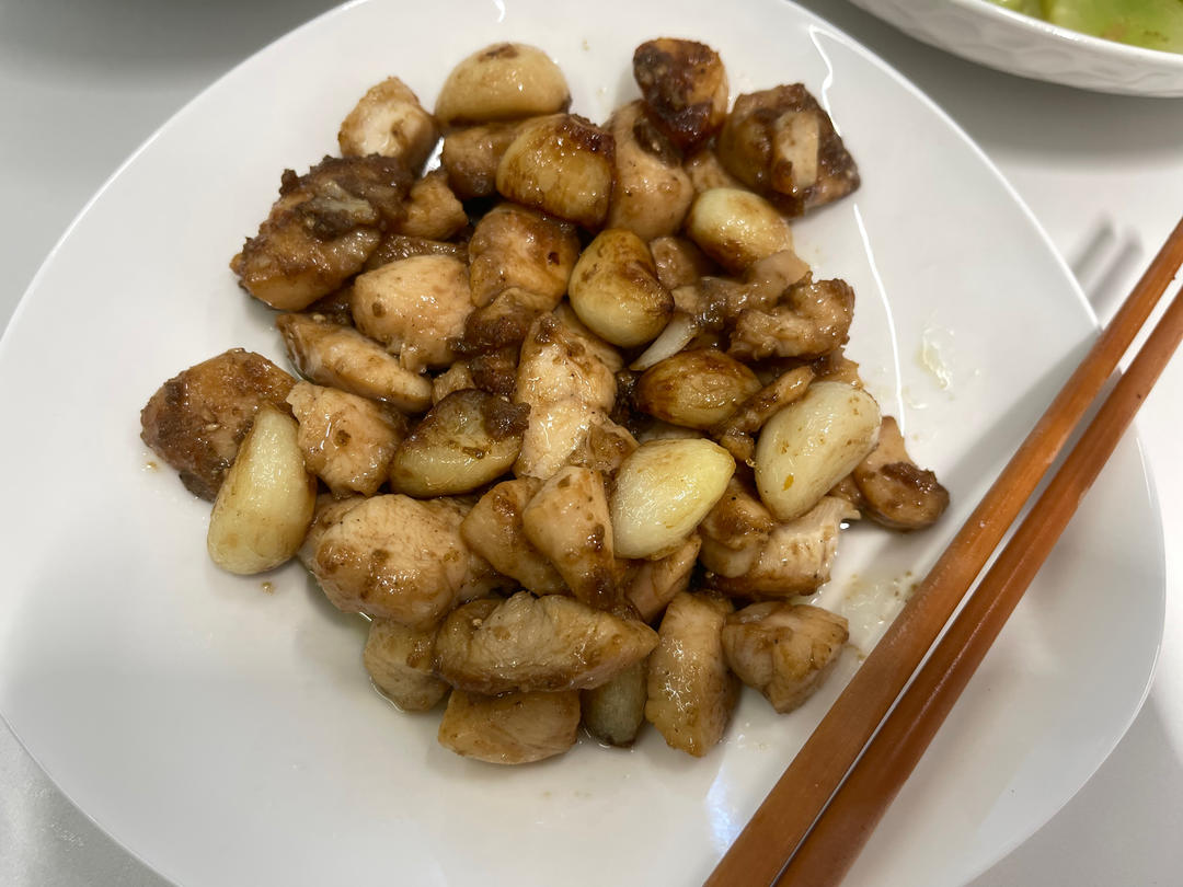 孜然蒜香鸡胸肉