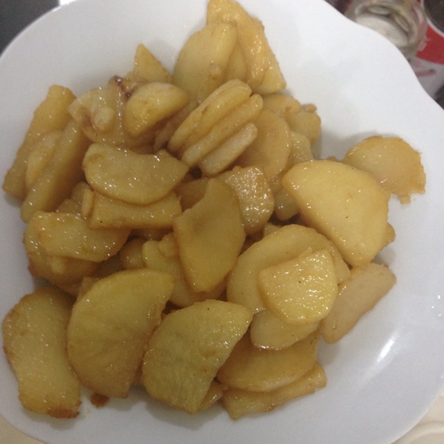 朴素的土豆片