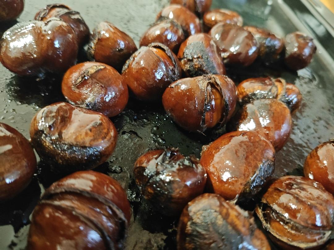 ‼️香甜软糯‼️轻松好剥㊙️烤箱版糖炒栗子