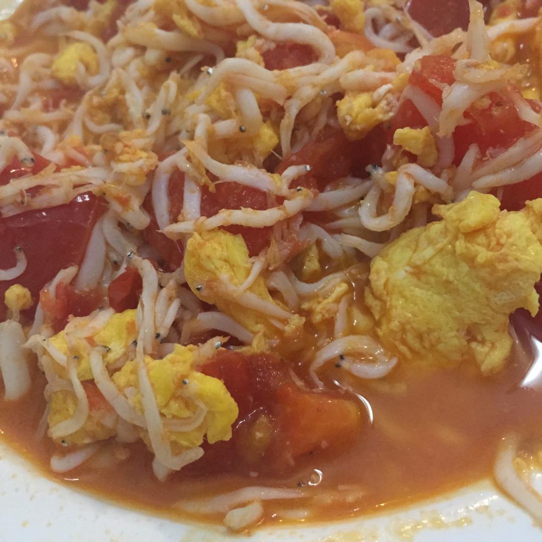 银鱼跑蛋｜美食台