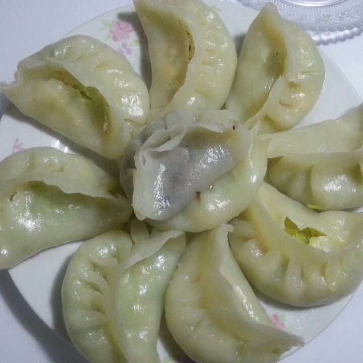猪肉白菜蒸饺