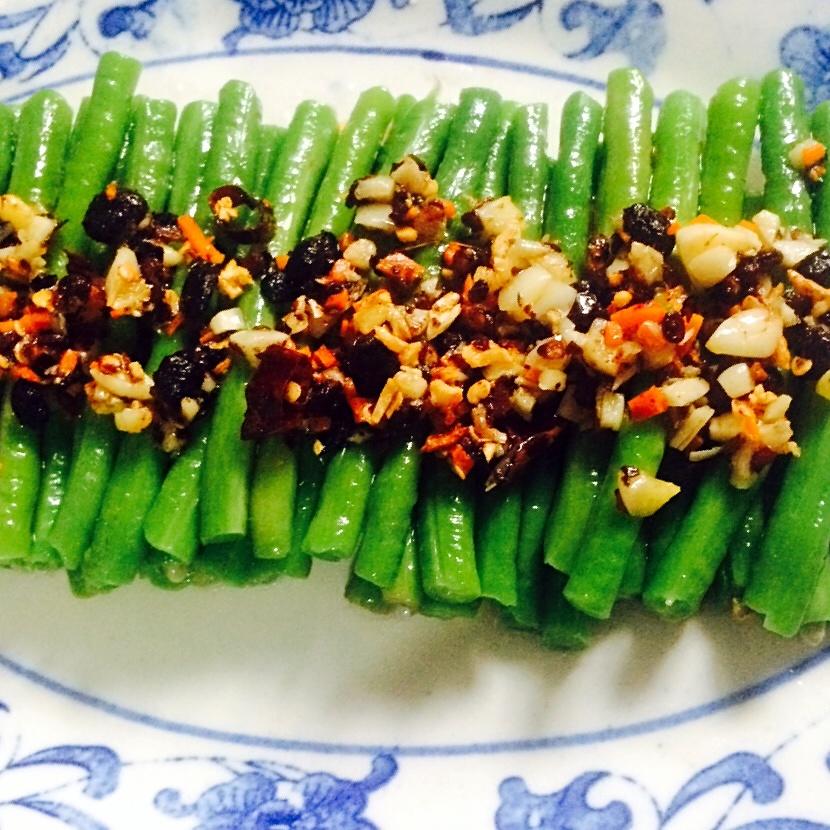 豆豉豇豆角的做法