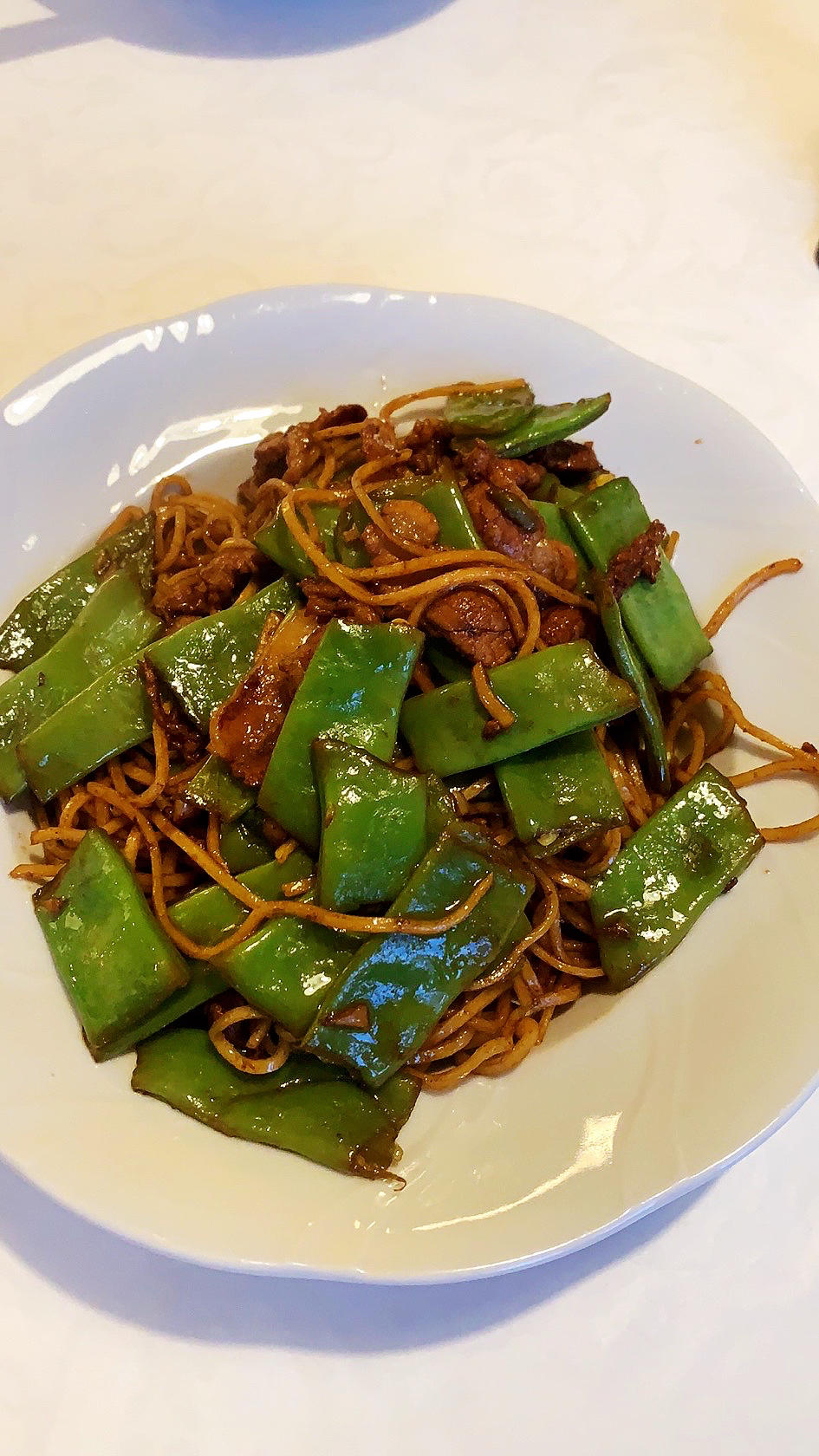 地道老北京扁豆焖面 豆角焖面 太好吃小心吃撑哦