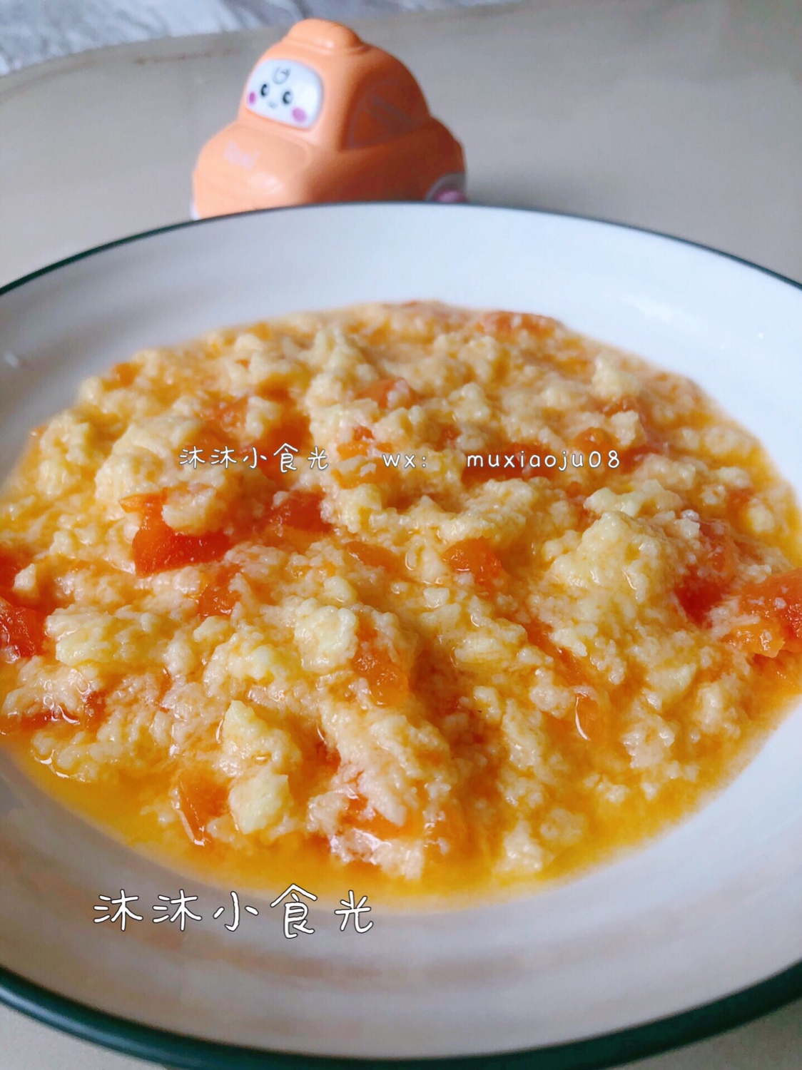 快手宝宝辅食西红柿鸡蛋疙瘩汤的做法