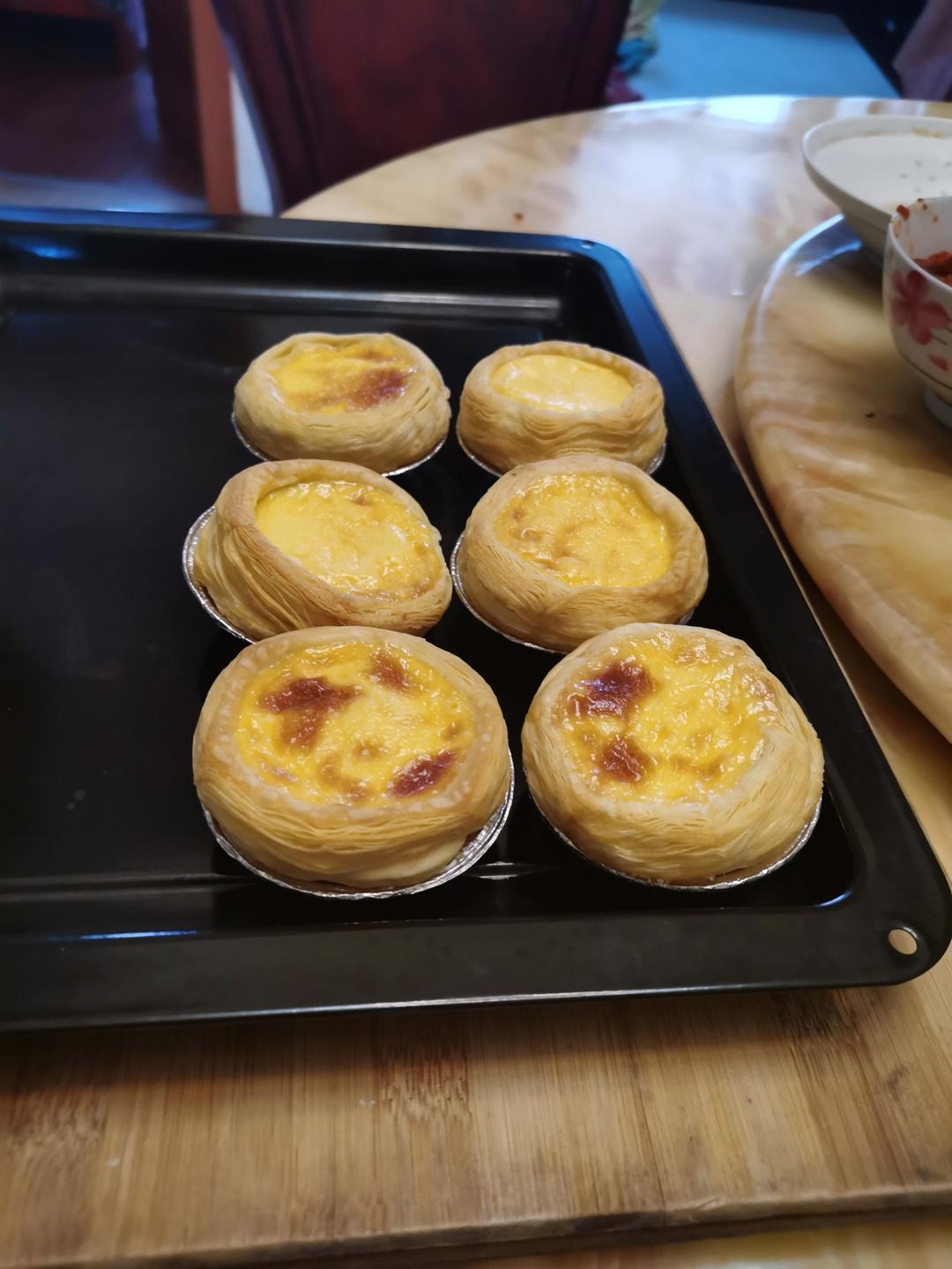超嫩滑的葡式蛋挞(全蛋版)新手友好『秒杀KFC』
