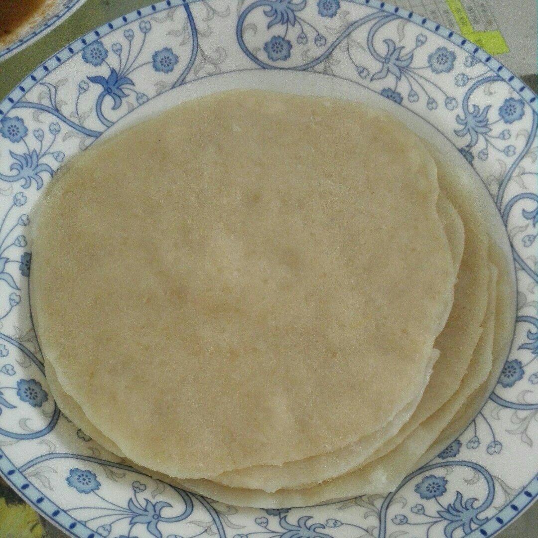 烫面薄饼