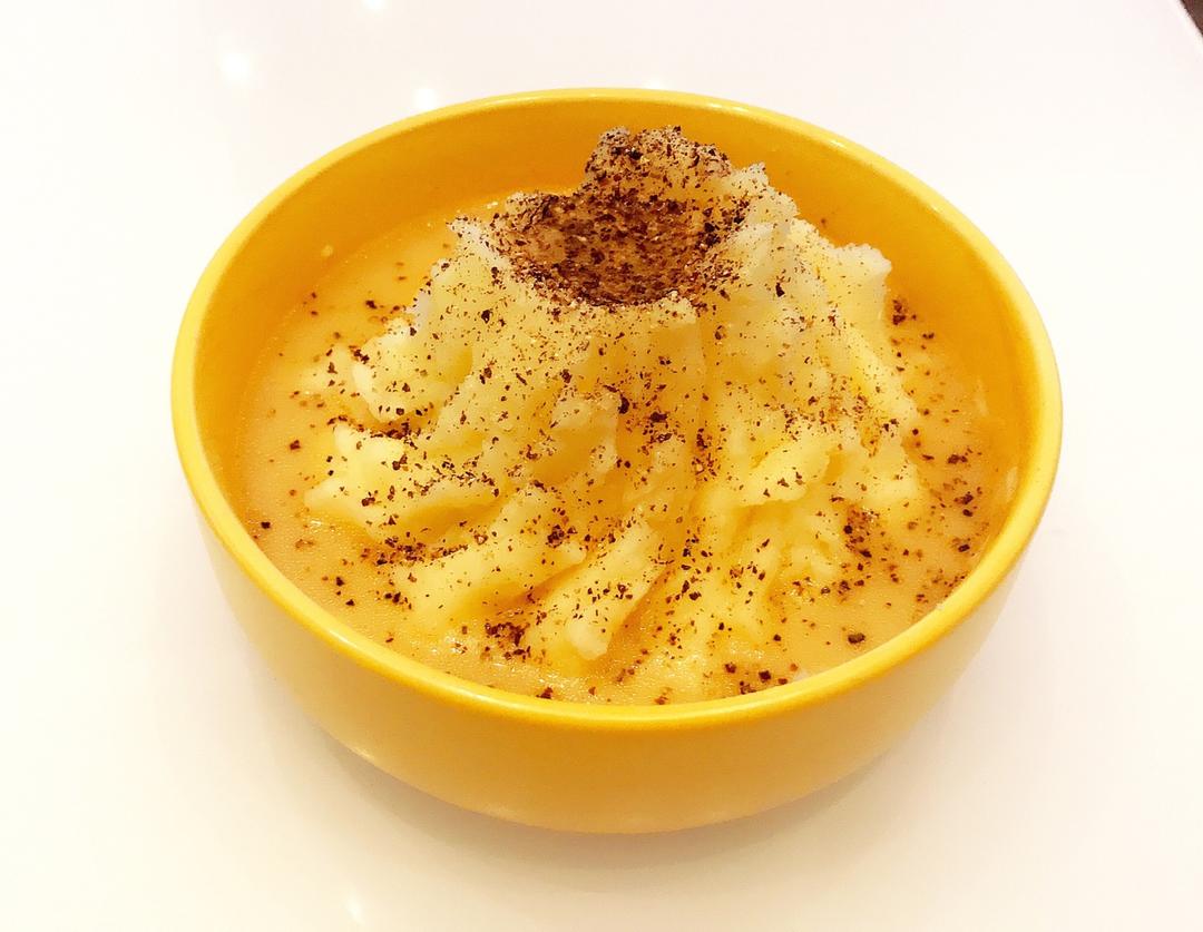 一块肉嘟嘟做的鸡汁土豆泥(完爆kfc)