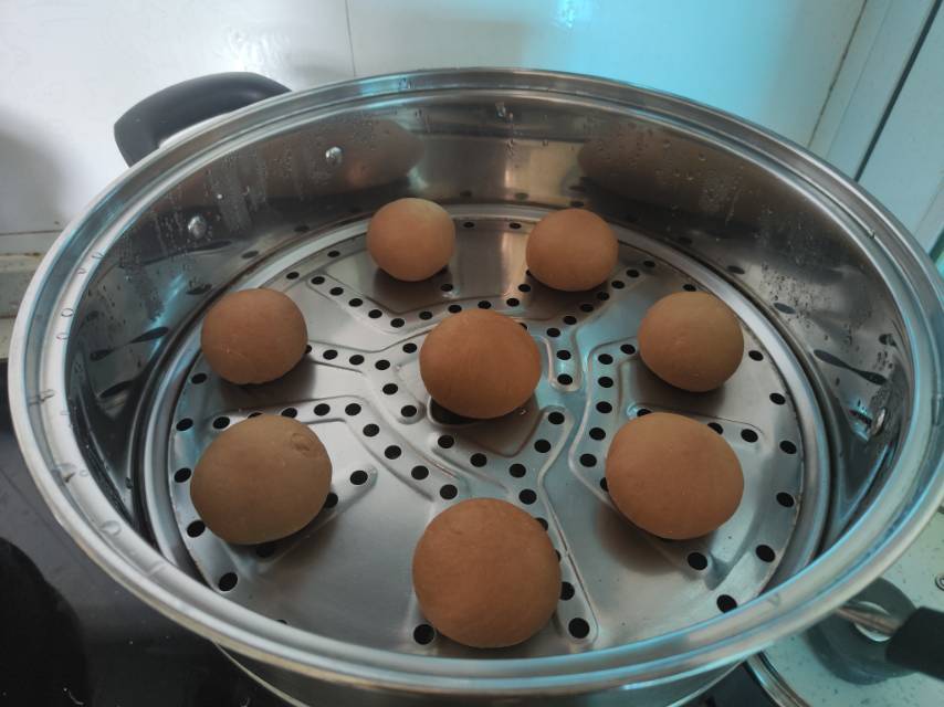 有着面包口感的红糖馒头（一次发酵）