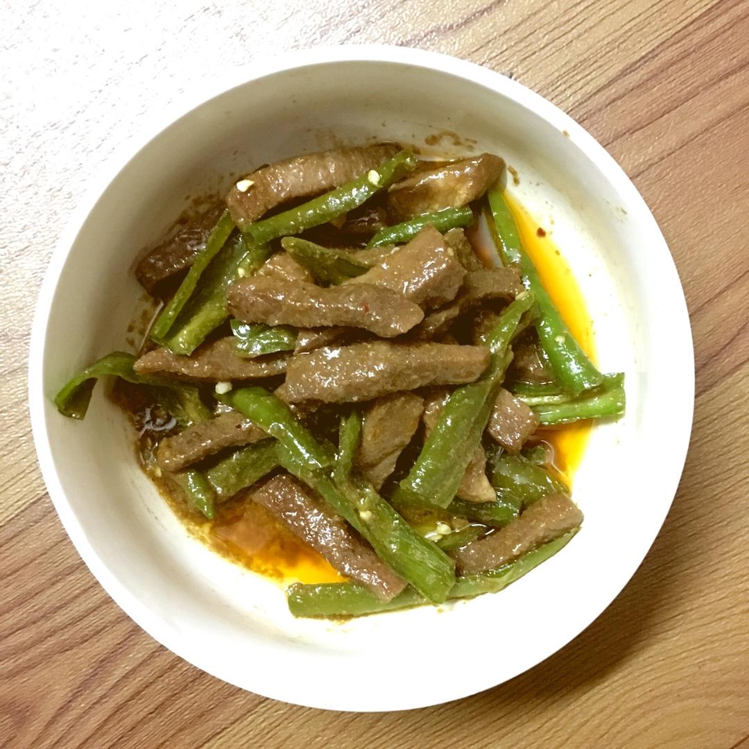 青椒牛柳