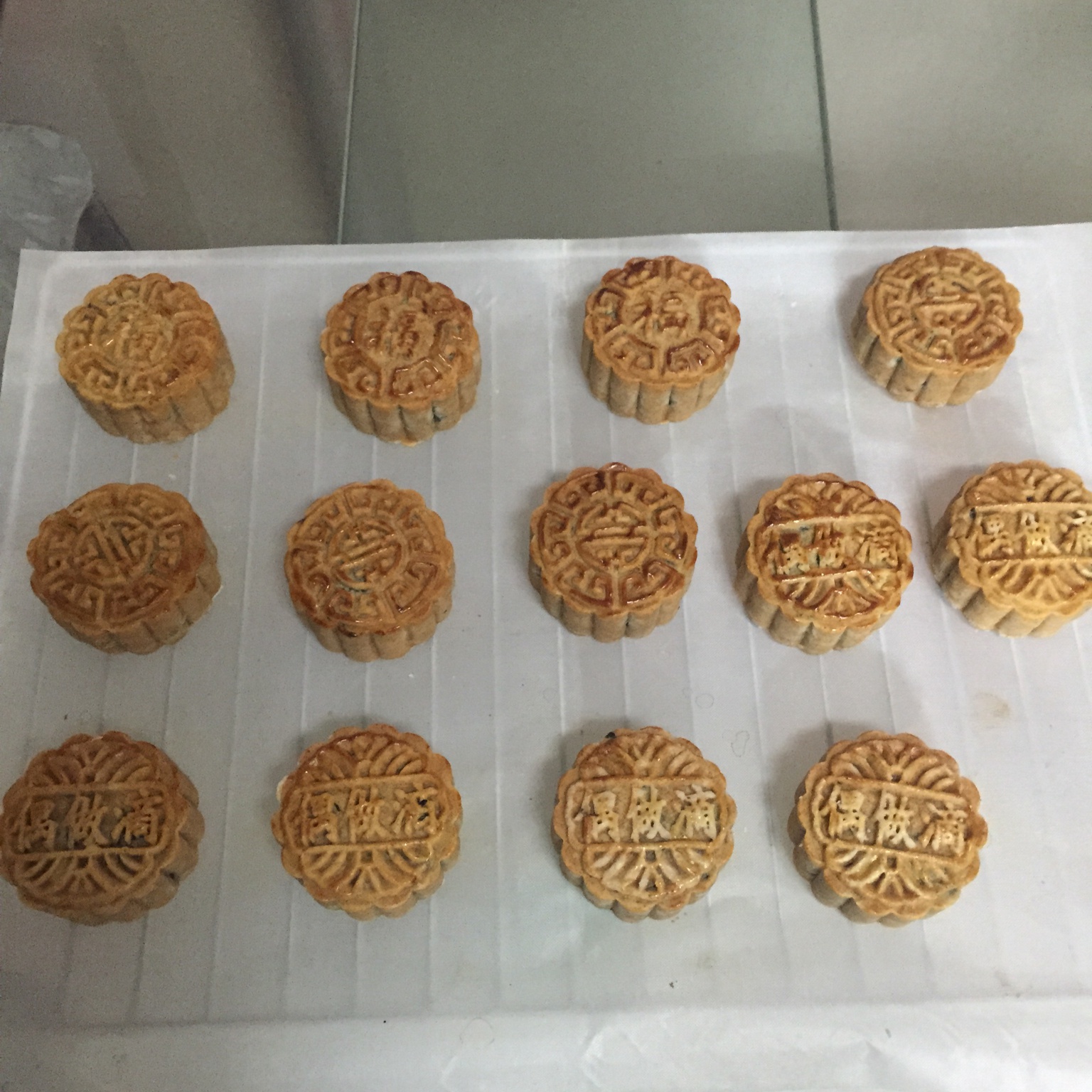 广式五仁月饼（自制五仁馅）