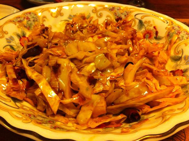 酸辣包菜丝