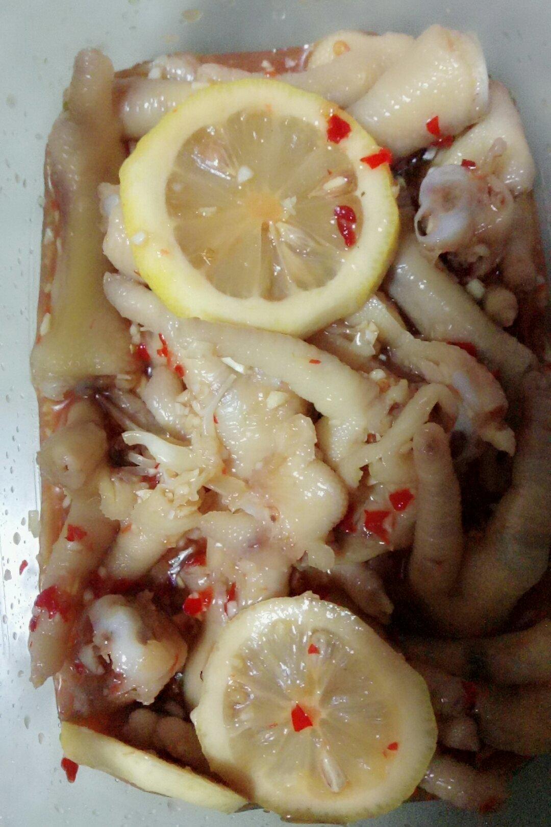 恬恬妈咪1031做的泰式水晶凤爪