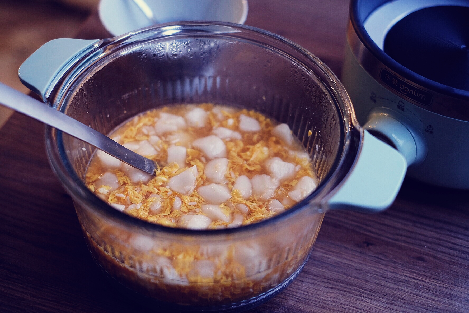 东菱养生锅食谱—红糖醪糟粉子羹的做法
