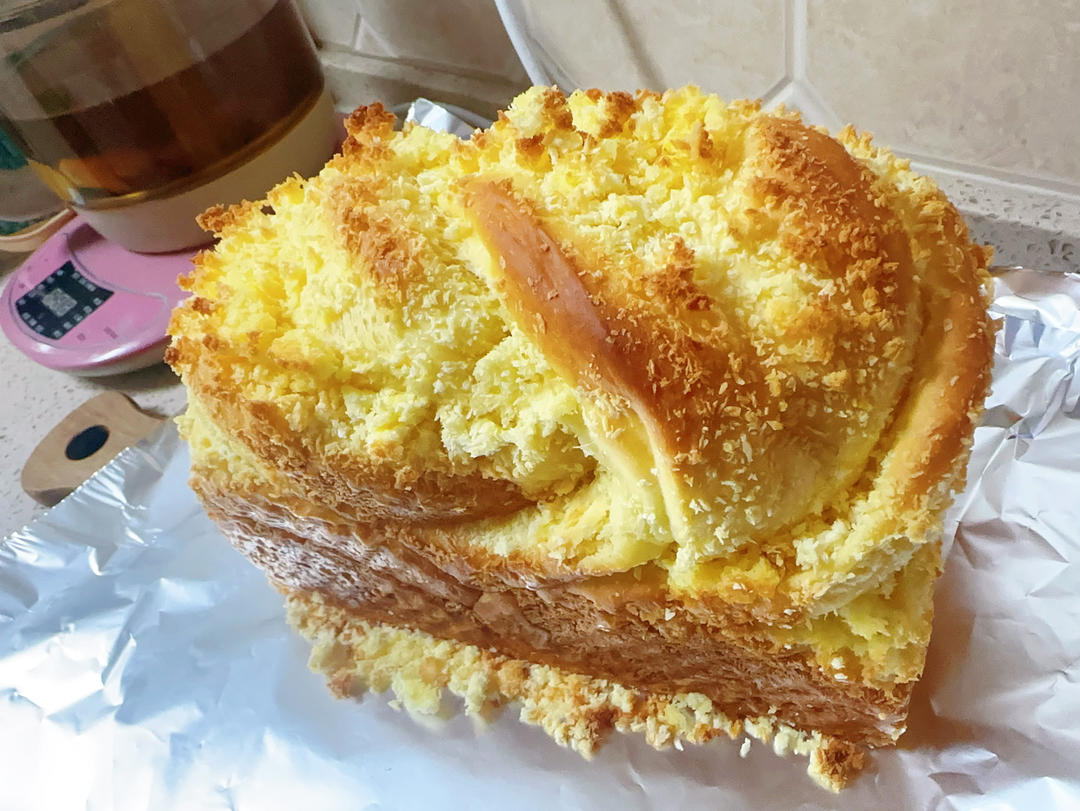 椰蓉吐司面包 Coconut Loaf
