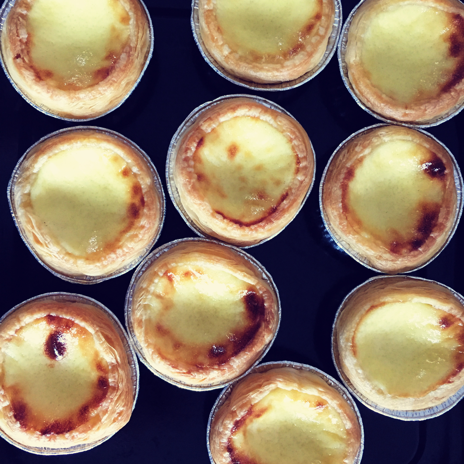 不加淡奶油蛋挞