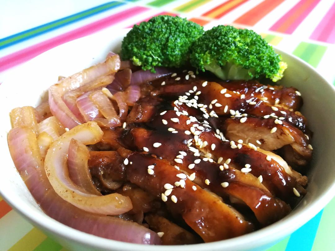 照烧鸡腿饭