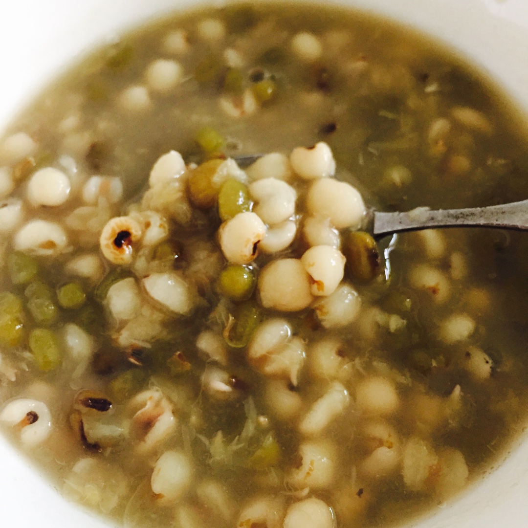 toliu                         做过 绿豆薏仁汤 #绿豆薏米糖水