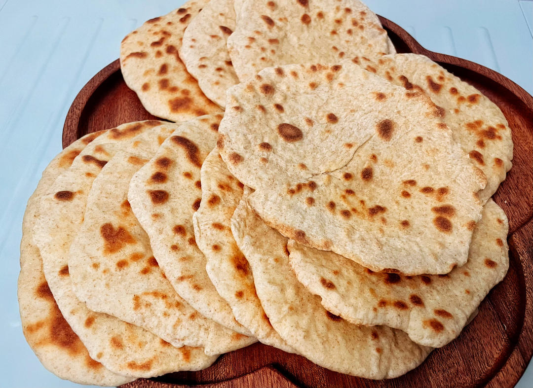 印度烤馕(naan) 60%全麦|香软健康·大气球