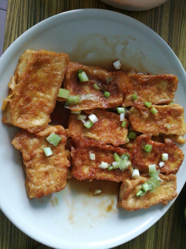 美味蚝油嫩豆腐