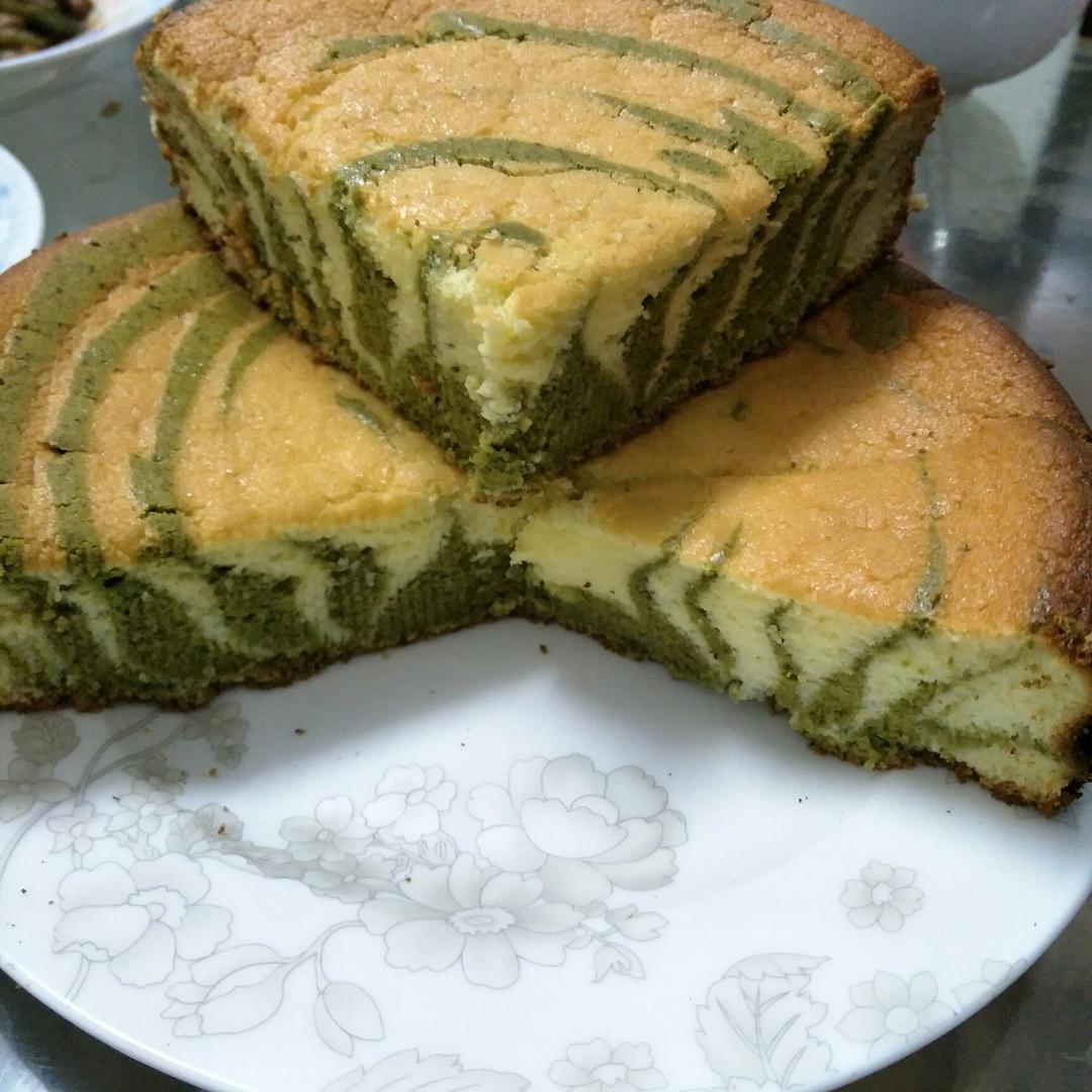斑马纹酸奶蛋糕