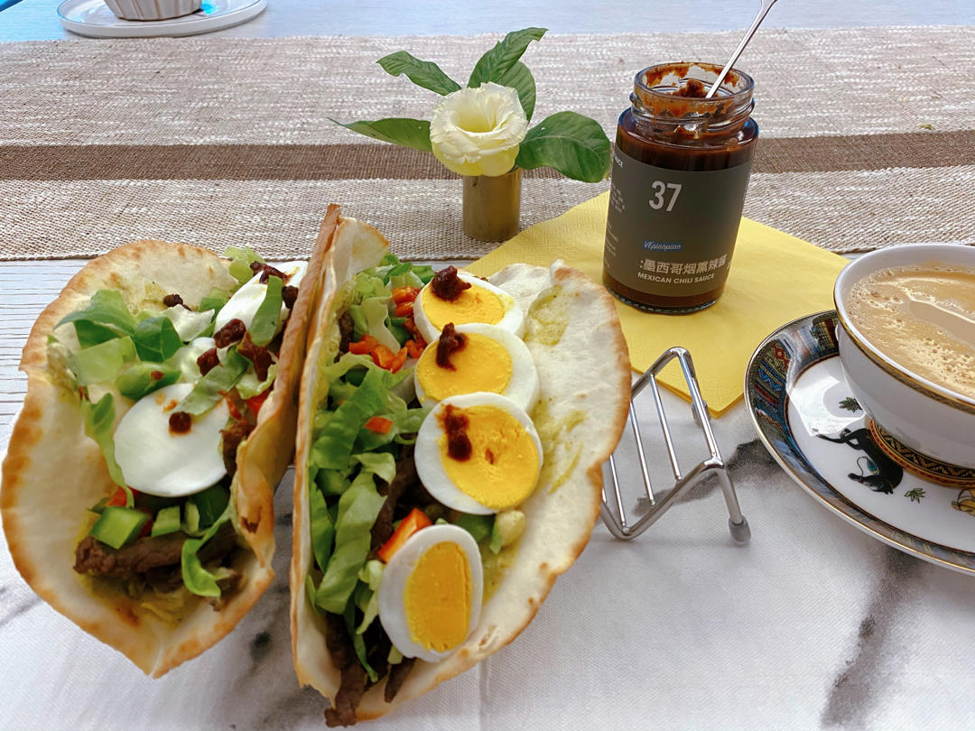 【taco墨西哥卷饼】简单易做的墨西哥卷饼软皮taco家庭版