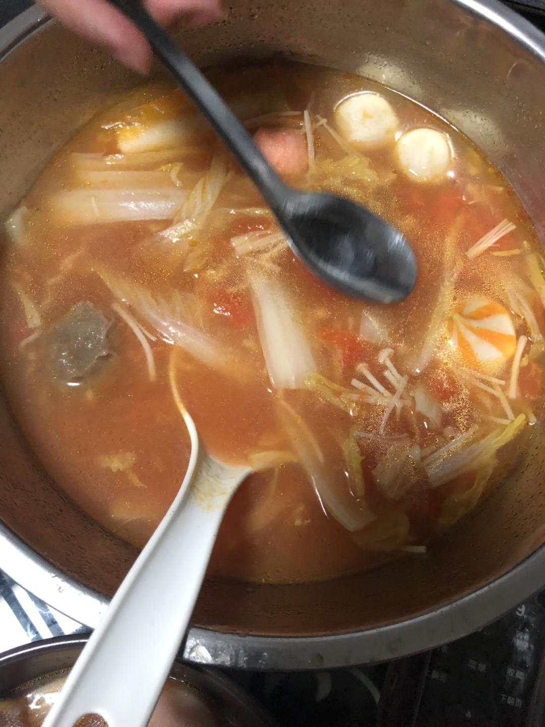 金针菇娃娃菜汤