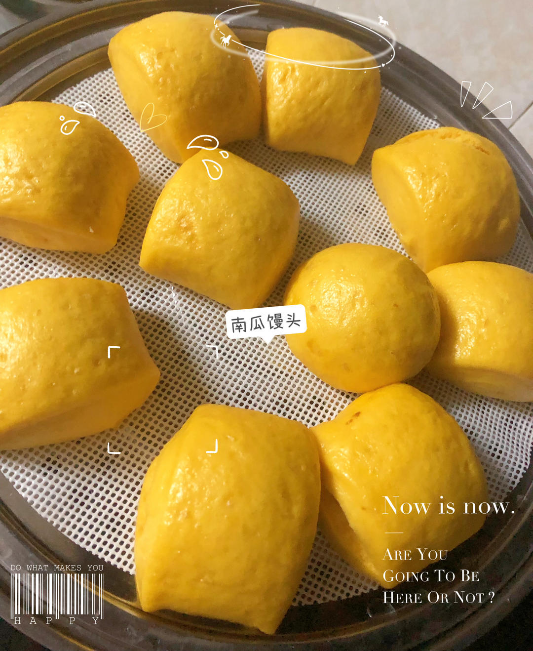 新手也可以--详解如何做出人见人爱、金黄的南瓜馒头